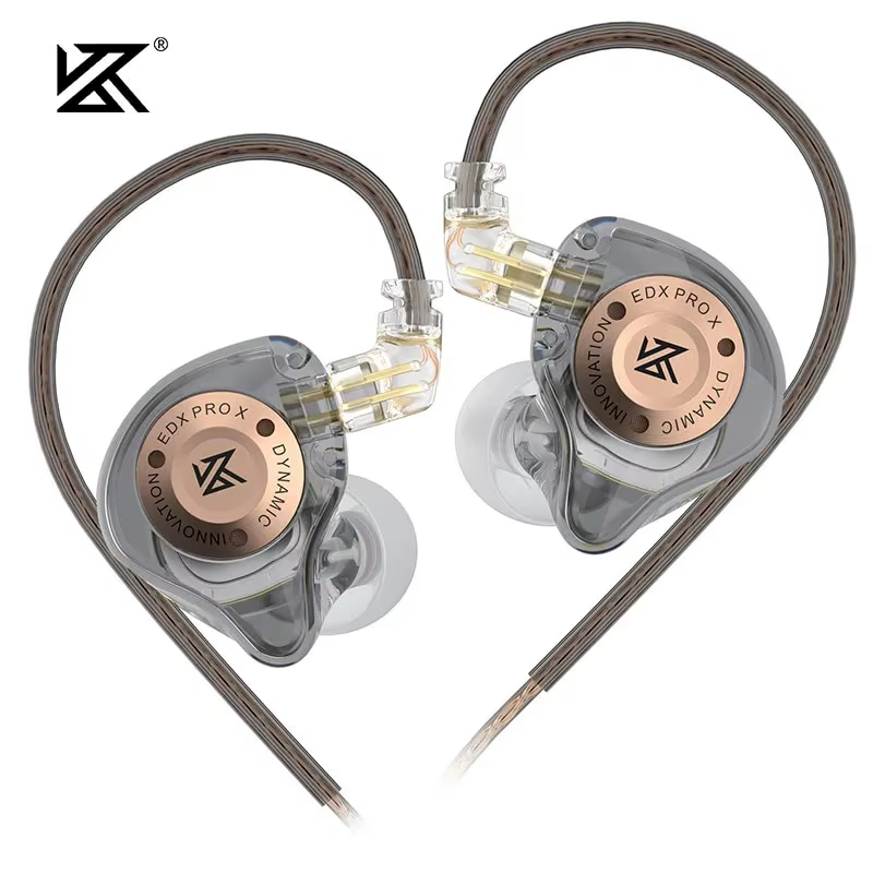KZ EDX PRO X Wired Earphones - Professional HiFi IEM - Detachable Cable - 20-40KHz - Audiophile Monitors - Image 7