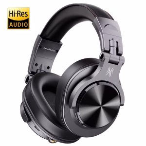 Oneodio Fusion A70 Bluetooth 5.2 Headphones - Hi-Res Audio - 72H Battery - Studio DJ Headset - Type-C